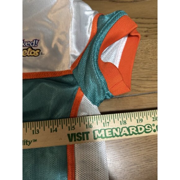 NFL MIAMI DOLPHINS Youth Size Medium Jersey Flag Football Polyester Baked Cheeto - Picture 6 of 9